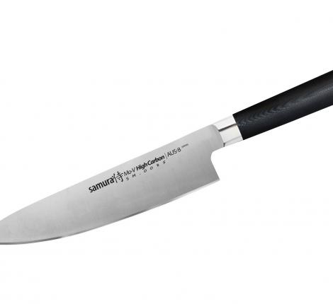 Нож кухонный &quot;Samura Mo-V&quot; Шеф 200 мм, G-10