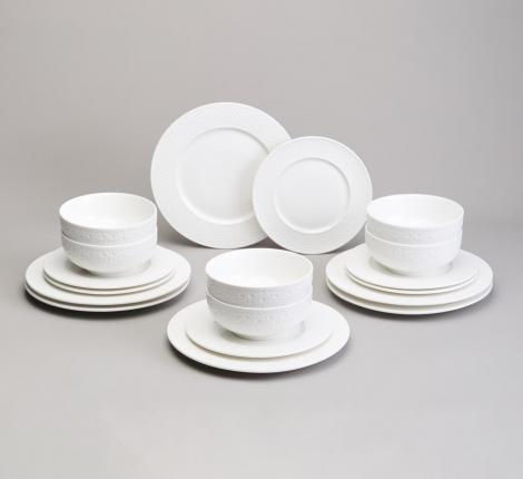 Набор посуды обеденный "INFINITY" на 6 персон, 18 предметов