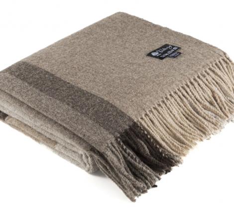 Плед PS-12 (80% шерсть 20% акрил), 170х200