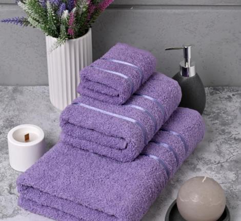 Полотенце махровое AMBIELLA "SPA" 30x50, лиловый