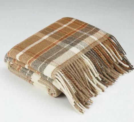 Плед INCALPACA (55% шерсть альпака, 45% шерсть мериноса) PP-12, 170x210