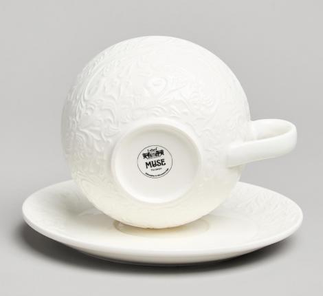 Чайный набор "MUSE" на 2 персоны, 4 предмета (360 мл)