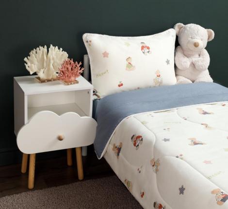 Постельное белье детское с одеялом "Sofi de Marko" Мишка Сатин, 1,5 спальный