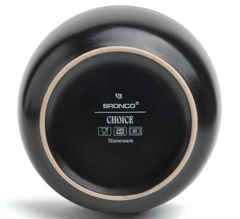 Набор посуды обеденный BRONCO "CHOICE BLACK" на 4 персоны, 16 предметов