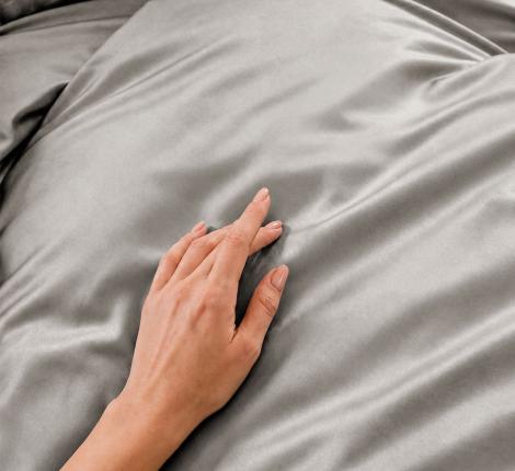 Простыня на резинке "Lefard" SOLID (капучино) Сатин ДеЛюкс, 200х220х40