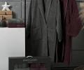 Набор "PIERRE CARDIN HOME" (2 халата, 2 полотенца 50х90), сирень-серый