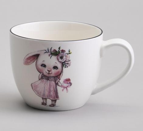 Набор детской посуды "МОЯ ЗАЙКА", 3 предмета