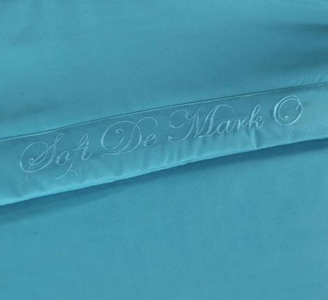 Постельное белье с одеялом &quot;Sofi de Marko&quot; Изида (морск волна) Сатин, 1,5 спальный