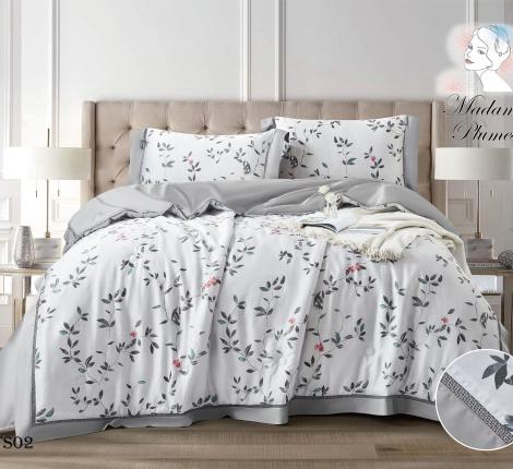 Постельное бельё с одеялом Madame Plumes "SERENE BREEZE" TS-02 Тенсел, Евро