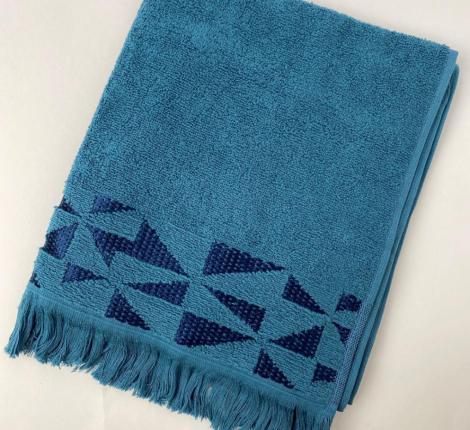 Полотенце махровое Созвездие (темно-зеленый), 50х85