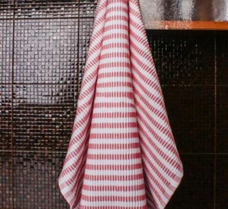 Комплект кухонных полотенец Maison D'or &quot;DIMITRA&quot; 50х70-5шт, красный