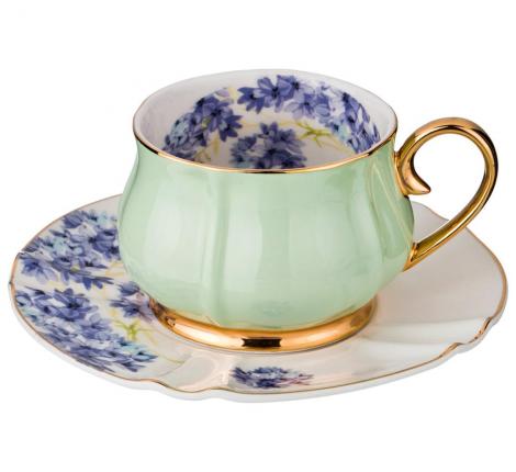 Чайная пара "ВРЕМЕНА ГОДА" 200 мл, мятная