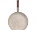 Сковорода "AGNESS" 902-112 с антипригарным покрытием PFLUON MARBLE, диаметр 26 см
