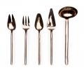 Набор столовых приборов для сервировки "STICK SERVING SET" CHOCOLATE, 5 предметов