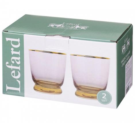 Набор стаканов 2 штуки "TWIST&SHINE" PINK, 360 мл