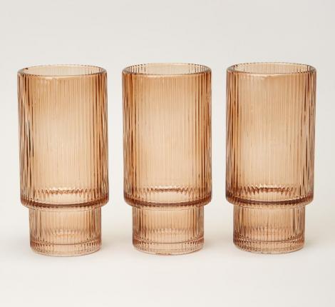 Набор стаканов 3 штуки для воды/сока "Lefard" 172-178, 300 мл