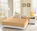 Простынь на резинке бамбук (BP-03) бежевый, 180x200