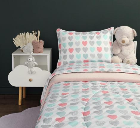 Постельное белье с одеялом "Siberia" Happy №7, 1,5 спальный