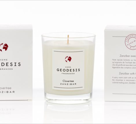 Свеча ароматическая "Geodesis" Clove-tree, 180 грамм