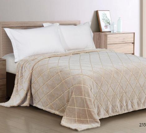 Плед "AlViTek" Микрофибра Бамбук 150/235-pb, 150х200