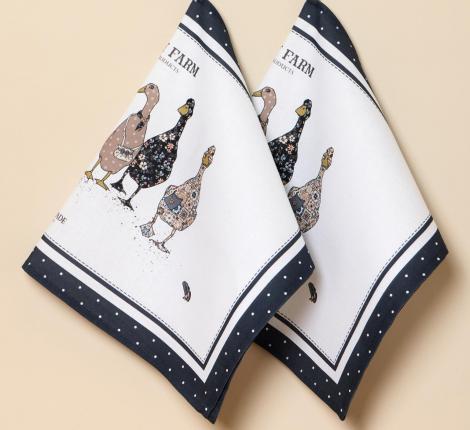 Набор полотенец "FAMILY FARM" 40Х70-2шт., синий