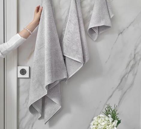 Комплект полотенец Luxberry "TEDDY" (30x50,50x100,70x140), серый