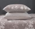 Постельное белье с одеялом "Kazanov.A." Киара (капучино платина) Велюр/Egypt Cotton, Евро