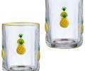 Набор стаканов 2 штуки "FRUITY PINEAPPLE", 400 мл