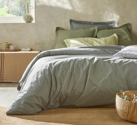 Наволочка "Blanc des Vosges" перкаль 50х70, kaki (зеленый)