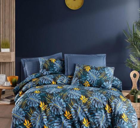 Постельное белье EFOR RANFORCE "MONESTERA", Евро