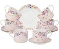 Чайный набор "ROMANCE" на 6 персон, 12 предметов