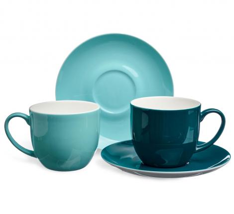 Чайный набор "TET-A-TET" 416-116 на 2 персоны, 4 предмета (300 мл)