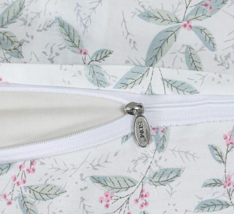 Постельное белье с одеялом "Sofi de Marko" Ришелье №56 Сатин, 1,5 спальный