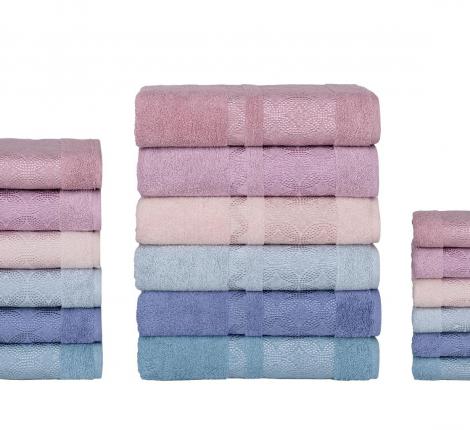 Набор махровых полотенец KARACAN "Regina", 70х135-6 шт.