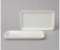Набор прямоугольных блюд 2 шт. "PEARL", 25*14,5*2,5 см