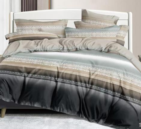 Постельное бельё "Cleo" Art Color 31/165-AC Полисатин, Евро