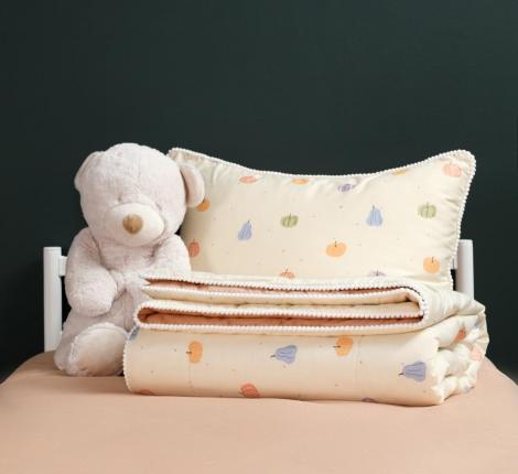 Постельное белье детское с одеялом "Sofi de Marko" Тыковки Сатин, 1,5 спальный