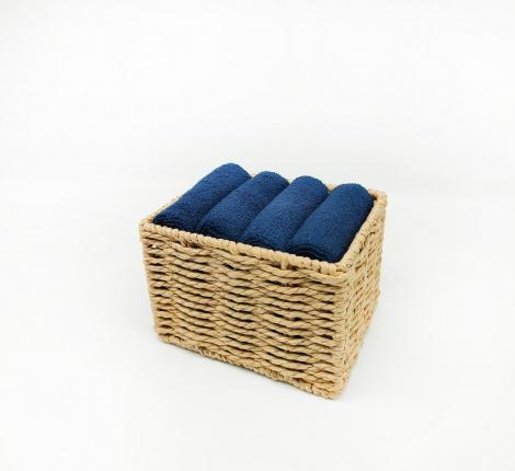 Набор махровых салфеток "Sofi de Marko" Джоди 30х30(4шт), темно-синий