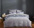 Постельное белье "Kazanov.A." Фазан (графит бежевая платина) Велюр/Egypt Cotton, Евро