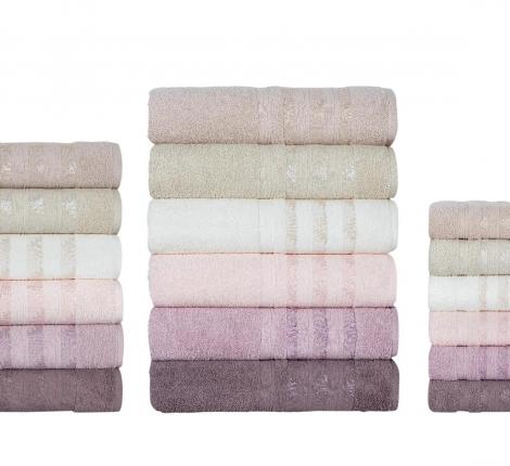 Набор махровых полотенец KARACAN "Tierra", 30х50-6 шт.