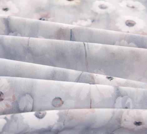 Постельное бельё "KARTEKS" жаккардовый сатин АКВАРЕЛЬ CVP 07, 2 спальный