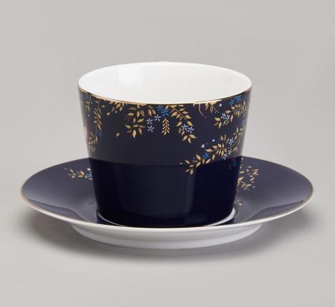 Чайная пара "GOLDEN BIRDS" 419-127, 220 мл