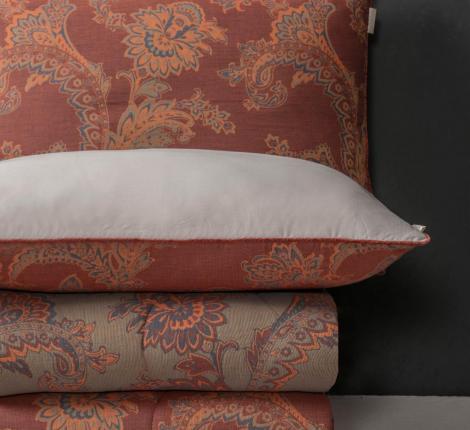 Постельное белье с одеялом "Kazanov.A." Марракеш (марсала жемчуг) Муслин, Евро