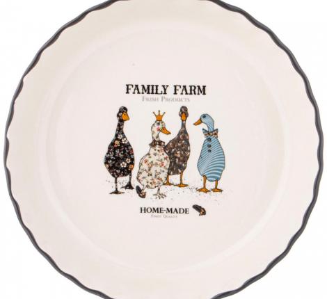 Форма круглая для выпечки "FAMILY FARM", 2,1 л