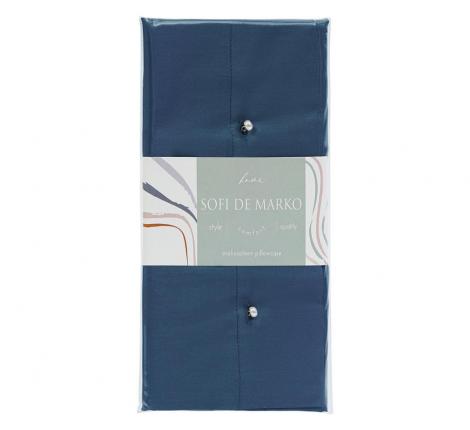 Наволочка "Sofi de Marko" Premium Mako (синий), 50х70