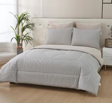 Постельное белье с одеялом "Sofi de Marko" Роберто №35 Велюр/Сатин, Евро