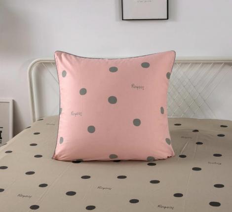 Постельное белье "Sofi de Marko" Росси (персик) Сатин, Семейный