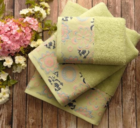 MABELLA Yesil (салатовый) полотенце банное, 50x90