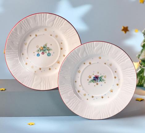 Чайный набор "WINTER STORY" на 2 персоны, 4 предмета (240 мл)