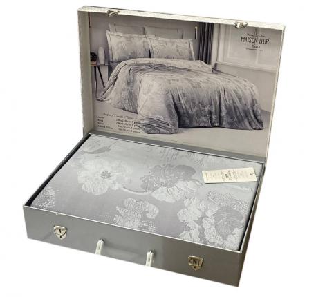 Постельное бельё "Maison D'or" AMBRE (серый) Тенсел, Евро